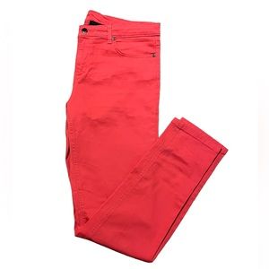 Women’s Skinny low rise jeans watermelon colour